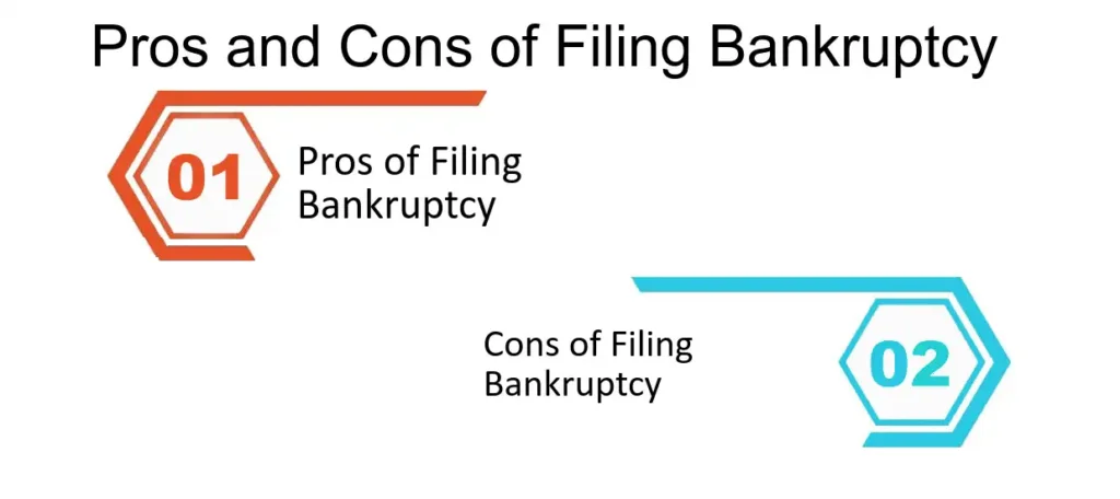 Pros and Cons of Filing Bankruptcy