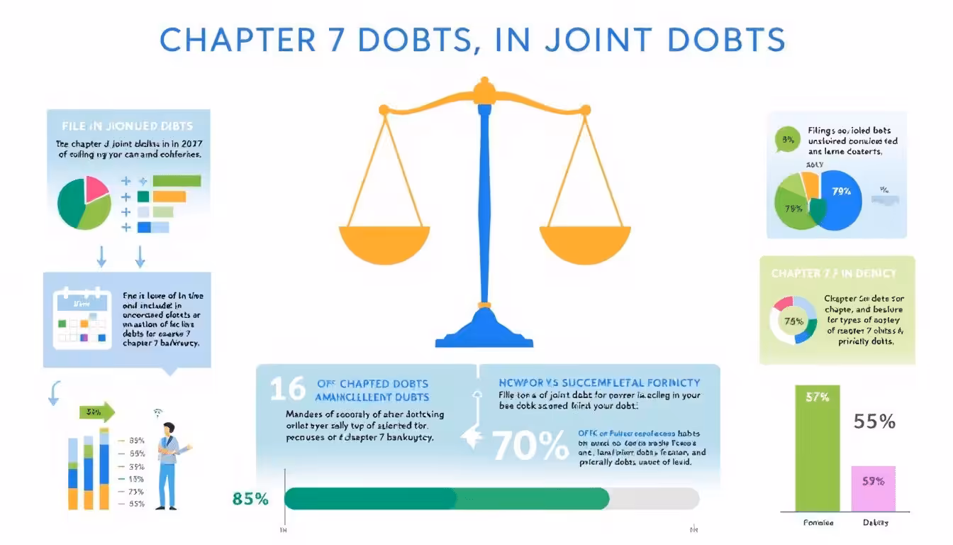 Managing joint debts in chapter 7 bankruptcy.