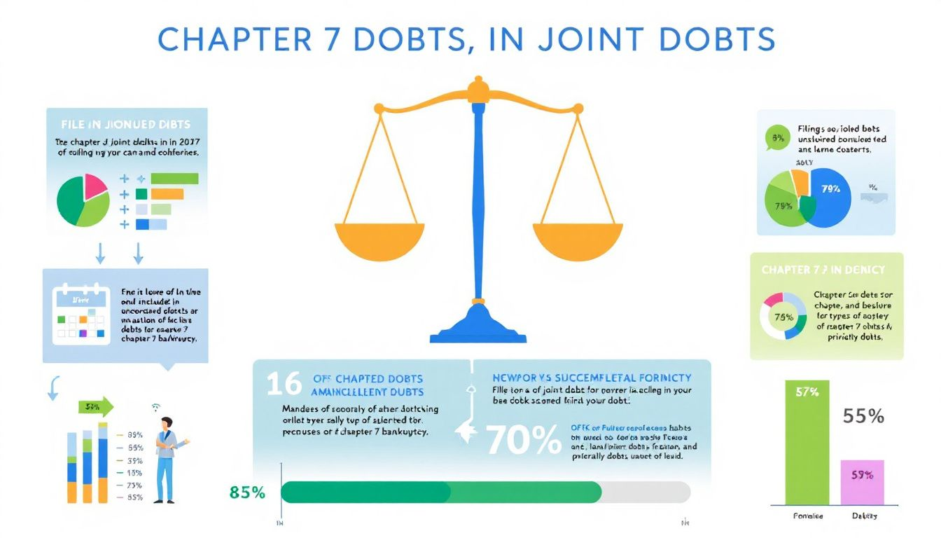 Managing joint debts in chapter 7 bankruptcy.