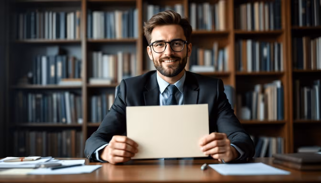 A person receiving a credit counseling certificate.
