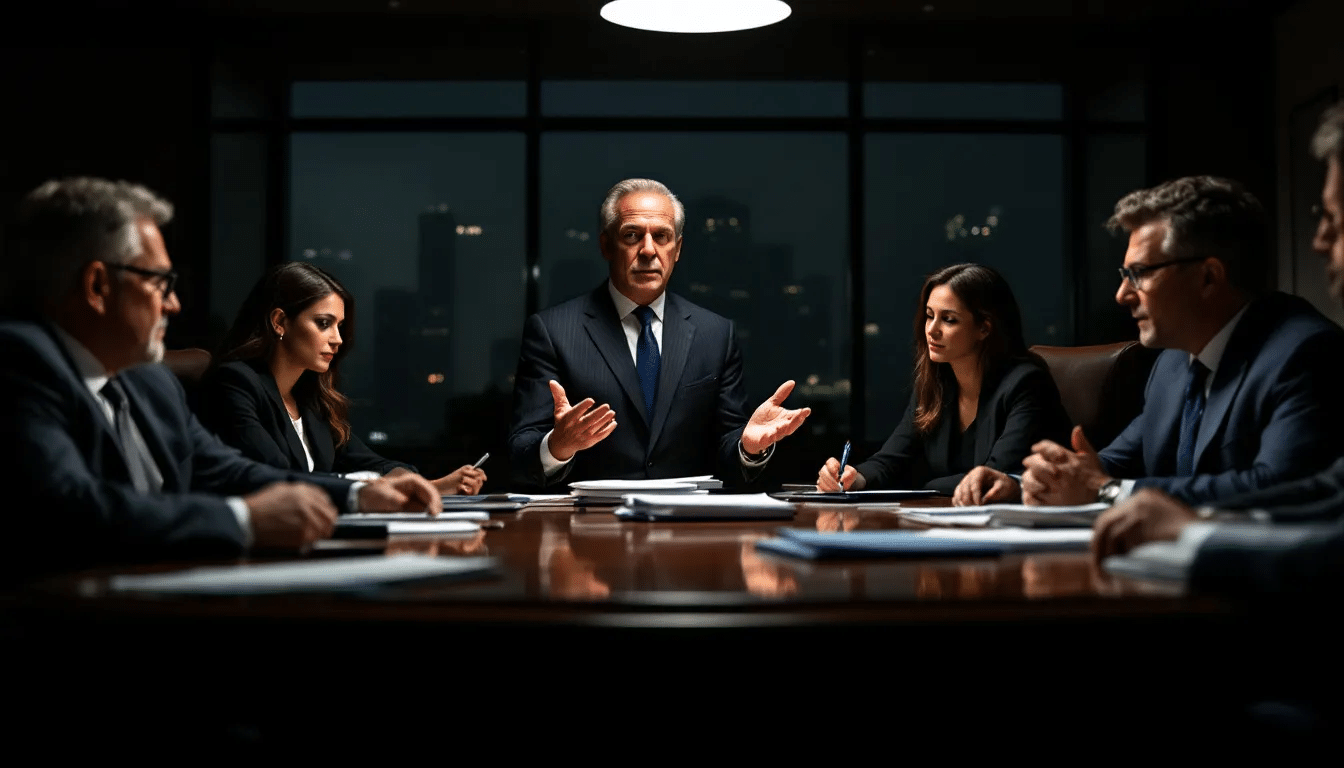 A team of legal professionals at Ziegler Diamond Law Firm discussing strategies for bankruptcy cases.