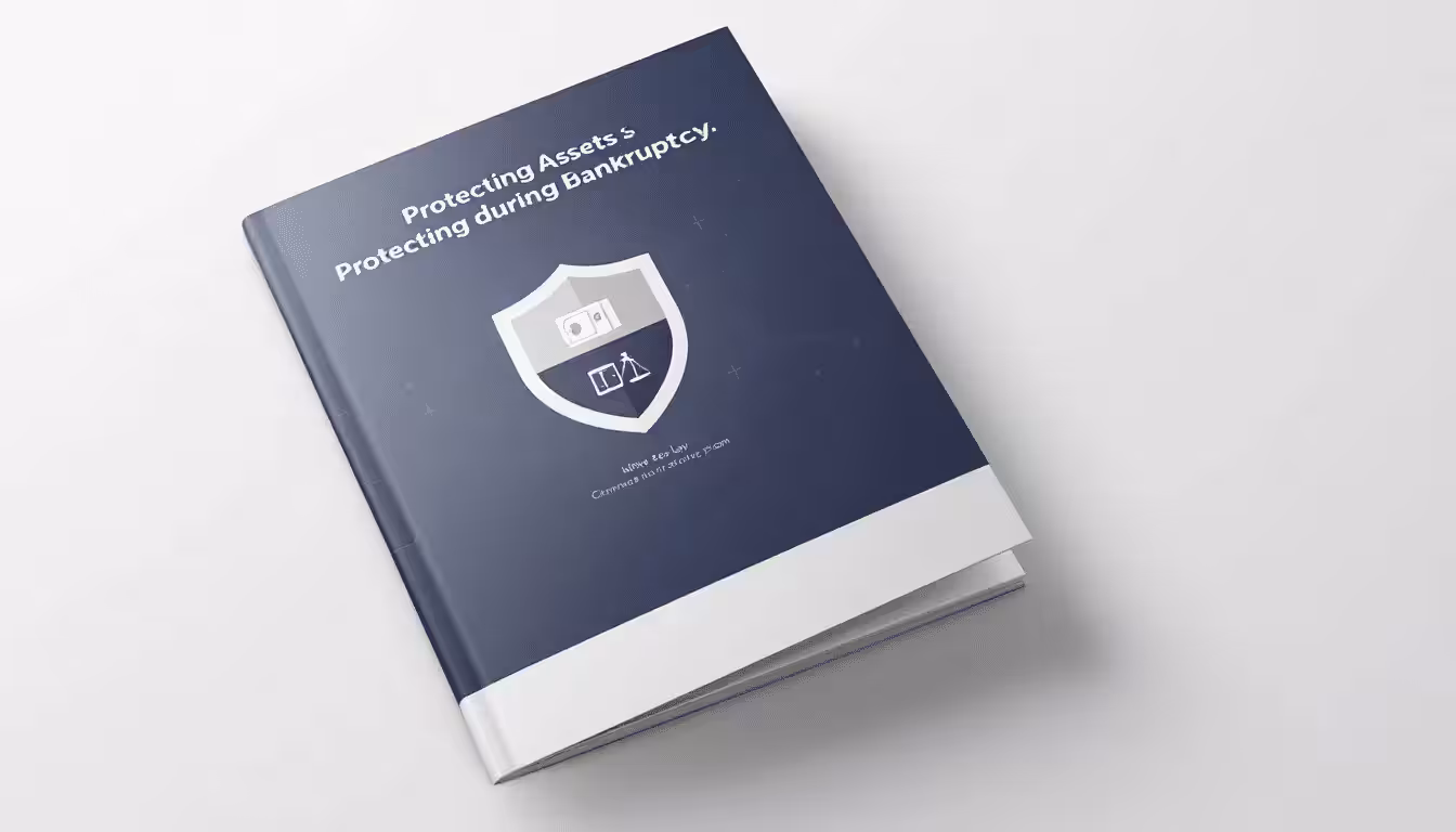 Protecting assets during bankruptcy with legal advice.