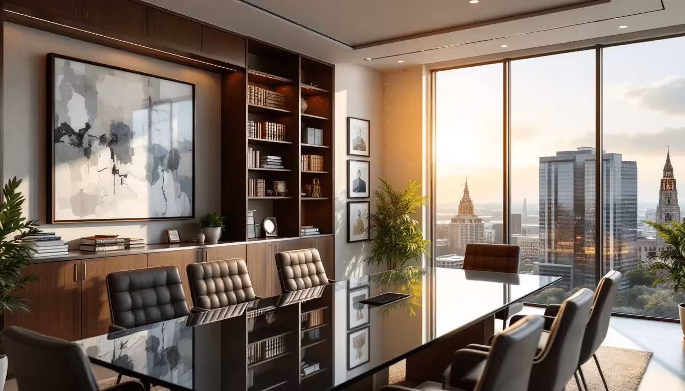 A law office environment showcasing services offered by bankruptcy attorneys in Temple Terrace.